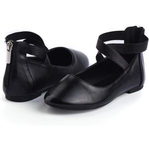 Nova Utopia Girls Dress Ballet Ankle Strap Flat Shoes